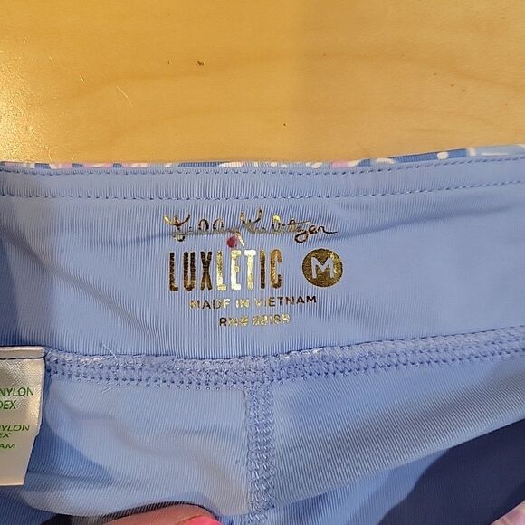 Lilly Pulitzer Luxletic Taye Skirt Boca Blue Sea What I Sea M Pickleball Tennis - Picture 4 of 9